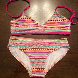 Tiki Beach Swim - TIKI BEACH 2pc Swim Suit w/ Swim Shirt Tiki Beach Swim - TIKI BEACH 2pc Swim Suit w/ Swim Shirt